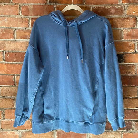 LULULEMON 2022 perfectly oversized hoodie blue size 8 - Picture 4 of 8
